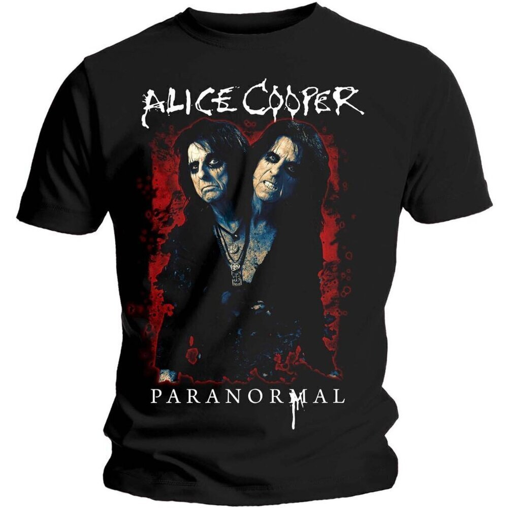 Alice Cooper Paranormal Splatter Rock Music Band Graphic Streetwear Unisex .